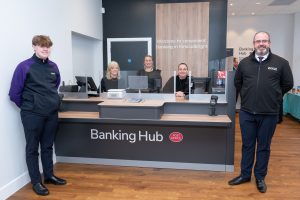 An existing banking hub in Scotland