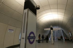 The Elizabeth Line at Liverpool Street Station