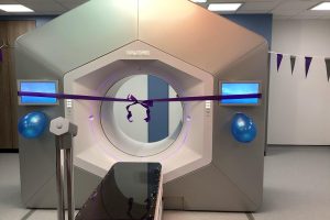 The new radiography scanner at North Middlesex Hospital