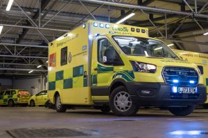 London Ambulance Service's first fully electric vehicle