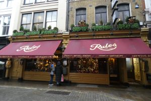Rules, London's oldest restaurant