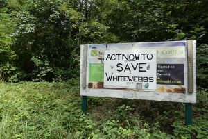 Residents are campaigning to 'save Whitewebbs' from being leased to Tottenham Hotspur