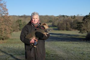 Friends of Whitewebbs Park chair Sean Wilkinson