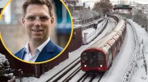 Lib Dem mayoral candidate Rob Blackie (inset) wants to unfreeze tube fares