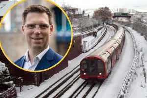 Lib Dem mayoral candidate Rob Blackie (inset) wants to unfreeze tube fares