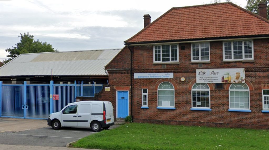 A milk distribution centre will be demolished to make way for the scheme