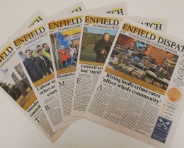 Copies of Enfield Dispatch in print
