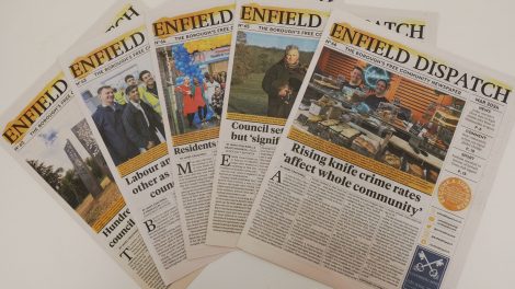 Copies of Enfield Dispatch in print
