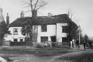 The Enfield house believed to be Sir Walter Raleigh’s former residence was demolished in the late 19th Century