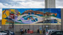 The new mural at Edmonton Green Shopping Centre (credit rucookphotography.com)