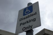 Only Blue Badge holders are permitted to park in disabled bays