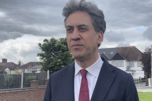 Ed Milliband in Barnet (credit Noah Vickers/LDRS)