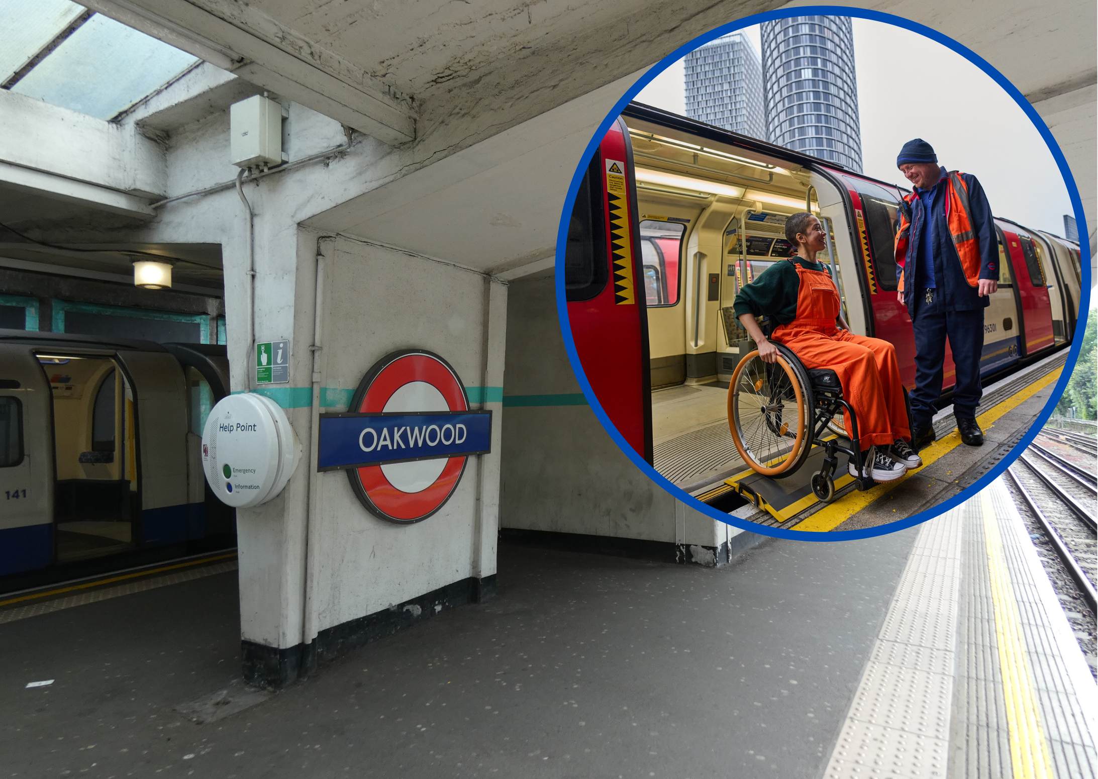 Mini ramps now available at Oakwood Station to help boost accessibility ...