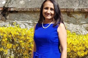 Meena Vencatasawmy, a home support volunteer with Noah's Ark