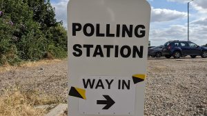 A polling station