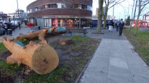 The pocket park in Southgate
