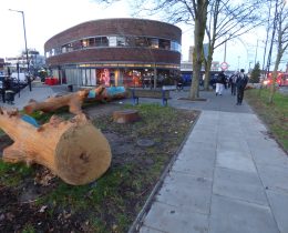 The pocket park in Southgate