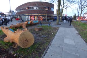 The pocket park in Southgate