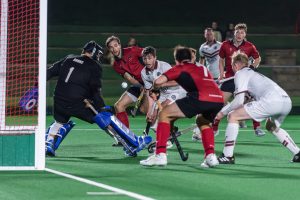 Richmond’s William Burns makes a save (credit Simon Parker/SP Action Images)