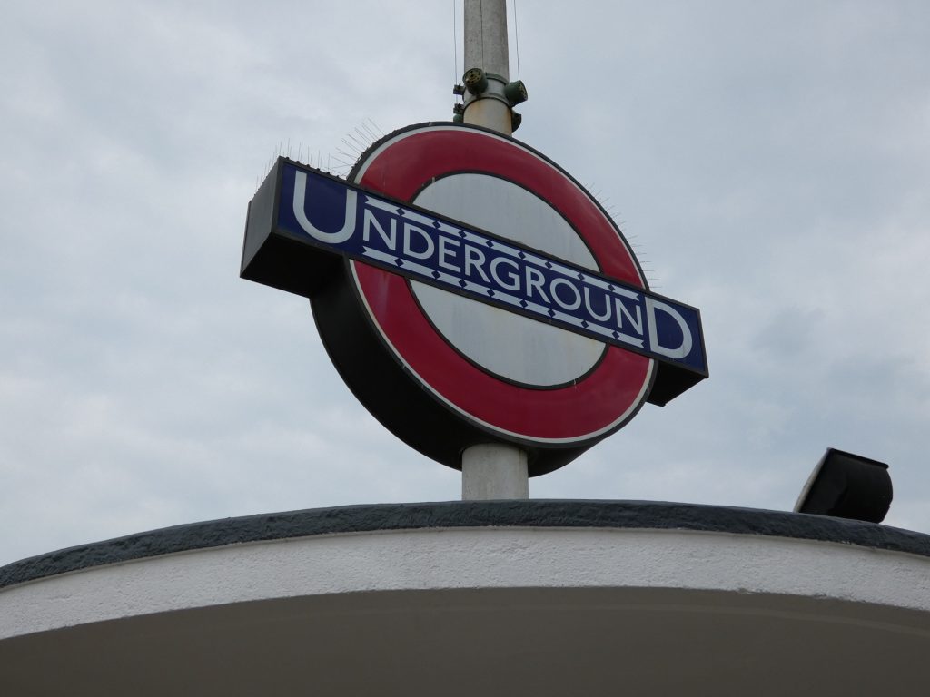 London Underground sign