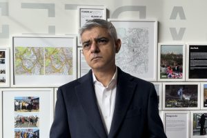 London mayor Sadiq Khan (credit Noah Vickers/LDRS)