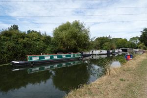 The River Lee Navigation in Brimsdown