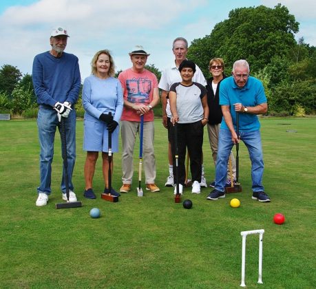 Enfield Croquet Club has a wide range of ages