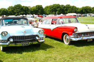 Classic cars at last year's Enfield Pageant of Motoring