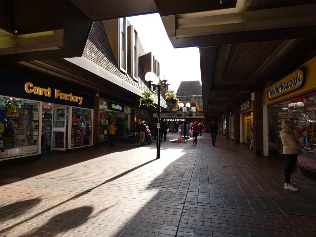 Palace Gardens Shopping Centre in Enfield Town