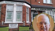 Ruth Winston Centre and (inset) Chris Rash