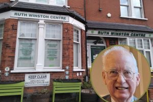Ruth Winston Centre and (inset) Chris Rash