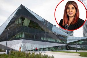 City Hall and (inset) Marina Ahmad AM