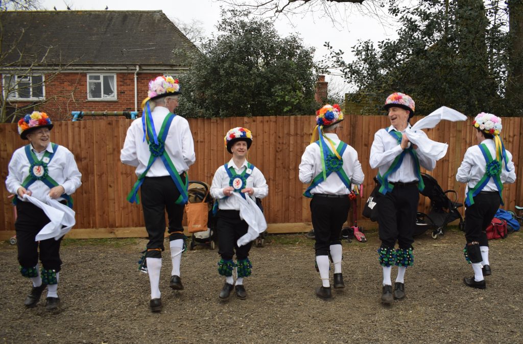 Etcetera Morris Men performing recently at Forty Hall Farm