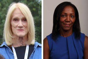 Deborah Thompson (left, credit Ivy Learning Trust) and Pamela Burke (right, credit Enfield Carers Centre)