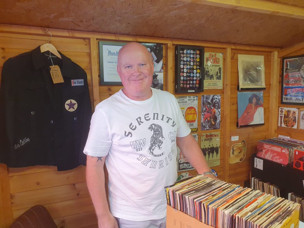 Mark Wootton has been collecting records since he was eight