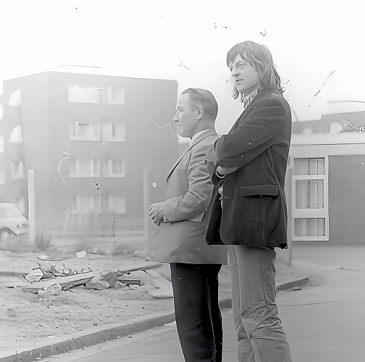 Francis campaigning with the Labour Party in the 1970s