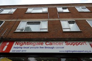 Nightingale Cancer Support Centre's charity shop in Bramley Road