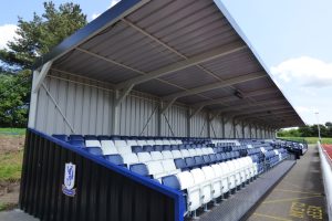 The new 400-seat north stand at The Dave Bryant Stadium