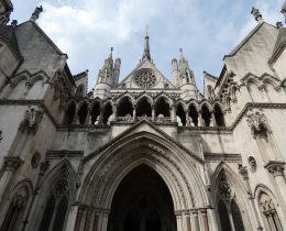 The High Court is based at the Royal Courts of Justice in central London