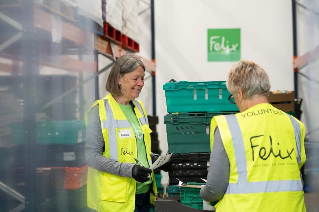 The Felix Project's Enfield warehouse (credit The Felix Project)