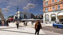 An additional crossing will help people access Market Square (credit Enfield Council)