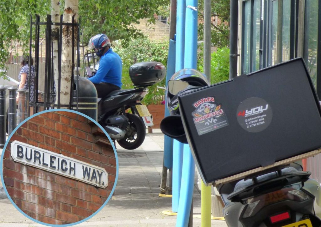 Burleigh Way in Enfield Town