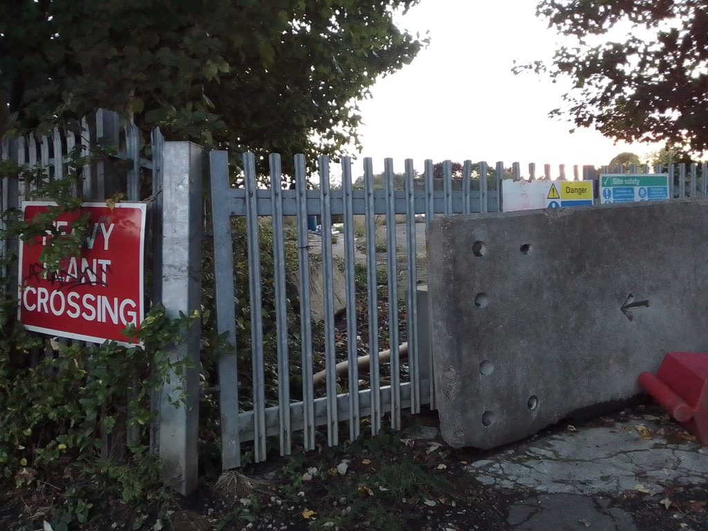 Brimsdown Sports Ground has been fenced off for years