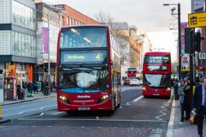 Buses on Holloway Road