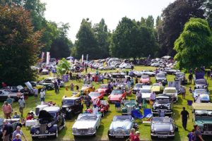 Classic cars on show at Capel Manor