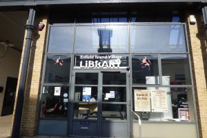Enfield Island Village Library closed in July