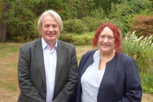 New LVRPA chair Ross Houston (left) with vice chair Heather Johnson (right)