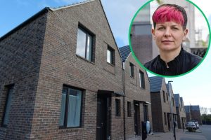 Green Party assembly member Zoë Garbett (inset) wants more housing to be suitable for disabled people
