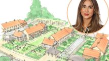The plans by Lansdown and Anglo Aquatic Plant Ltd and (inset) cabinet member Ayten Guzel