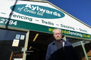 Simon Aylward, owner of Aylwards of Crews Hill